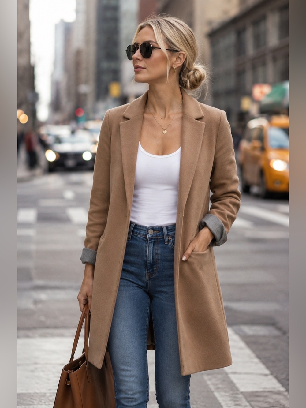 Top Shop Womens Peacoat/Long Trench Winter Coat Overcoat w. Pockets | S …
